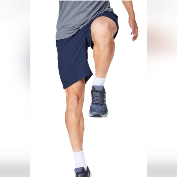 FWD Navy All Year Athletic Shorts Relaxed Fit Size Large - Picture 12 of 12